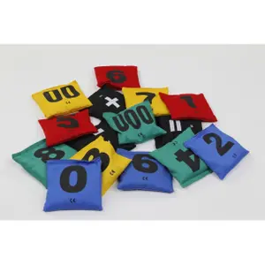 Set of 15 bean bags with figures Tanga sports image-3