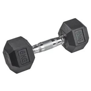 Rubber dumbbell hex Tanga sports