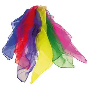 Jedwabny szyfonowy szalik do żonglowania dla dzieci Tanga sports