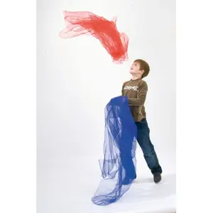 Jedwabny szyfonowy szalik do żonglowania dla dzieci Tanga sports image-1