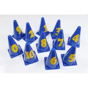 Cône marqueurs avec chiffres enfant Tanga sports image-2
