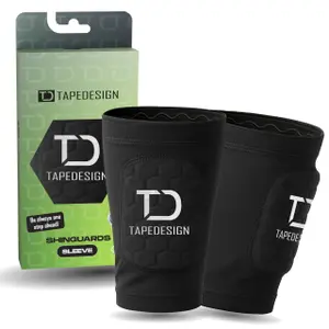 Shin guard compression sleeves Tape Design