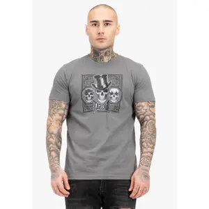 Regular fit T-shirt Tapout Skull image-0