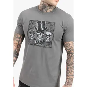 Regular fit T-shirt Tapout Skull image-2
