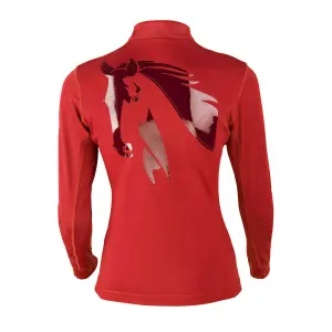 Long-sleeved riding polo shirt Tattini Agatea image-1