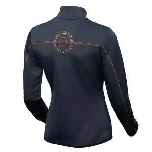 Γυναικείο φούτερ ιππασίας softshell με πλήρες φερμουάρ Tattini Sila image-1
