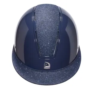 Shiny Riding Helmet with Glitter Selene Tattini image-1