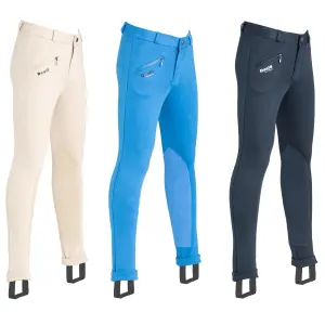 Pantalon de concours 4 saisons basanes en clarino enfant Tattini Jodhpurs image-0