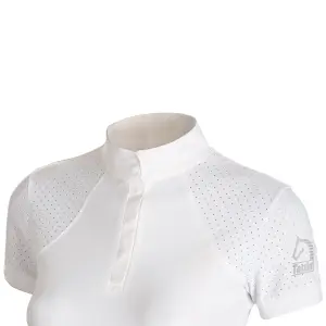 Pferdesport-Polo mit Mikroperforierten Einsätzen für Damen Tattini image-0