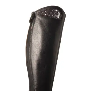 Lurex rhinestone fabric patch Tattini image-1