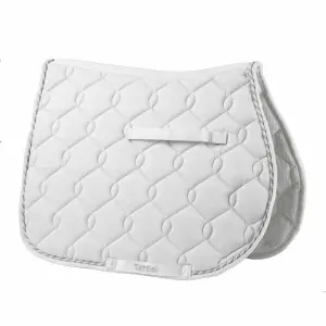 Tapis de selle pour cheval surpiqué à gouttes de losanges Tattini image-0