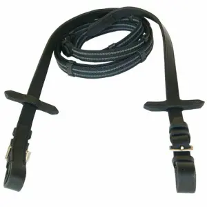 Reins for horses made of non-slip rubberized canvas Tattini image-0