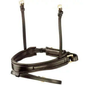 Formpressad och vadderad hästnosgrimma Tattini image-0