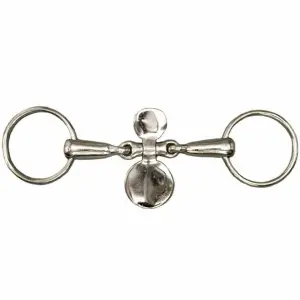 Stainless Steel Horse Bit Tattini image-0
