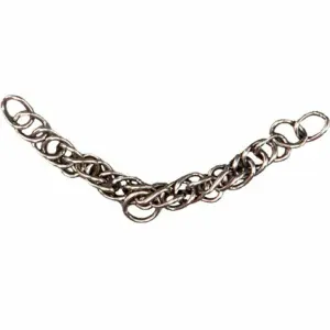 Gourmette pour cheval en acier inox Tattini image-0