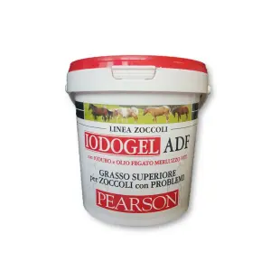 Embalagem de 12 géis refrescantes para cavalos Tattini Iodogel ADF zoccoli 1Kg image-0