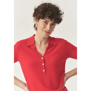 Uld polo til kvinder Tatuum Blaxo image-3