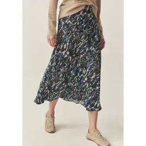 Nederdel i viskose til kvinder Tatuum Satini 2 image-1