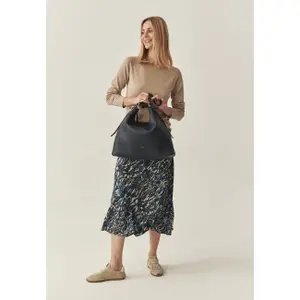 Nederdel i viskose til kvinder Tatuum Satini 2 image-3