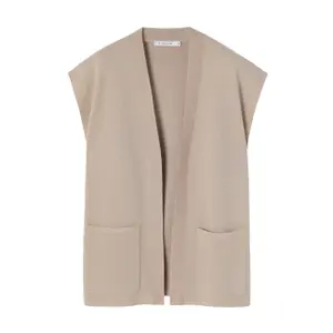 Ærmeløs cardigan til kvinder Tatuum Nia image-0