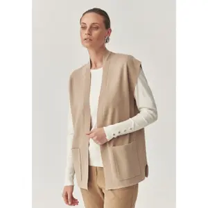 Ærmeløs cardigan til kvinder Tatuum Nia image-2