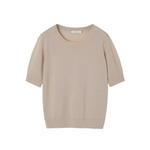 t2521-053b-146-pullover-mit-kurzen-armeln-damen-tatuum-moril-beige