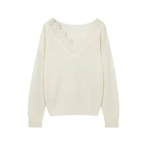 Maglione con bordo in pizzo donna Tatuum Elwira