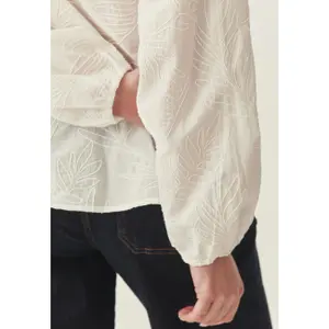 Blusa in cotone ricamata da donna Tatuum Tanti image-3