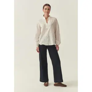 Blusa in cotone ricamata da donna Tatuum Tanti image-4