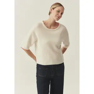 Maglione a tre quarti in lana donna Tatuum Ash image-1