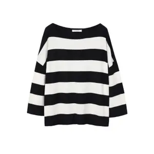 Maglione in viscosa donna Tatuum Lajla Striped Lenzing Ecovero image-0