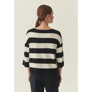 Maglione in viscosa donna Tatuum Lajla Striped Lenzing Ecovero image-2