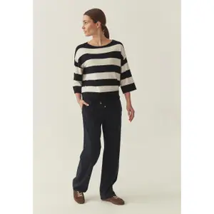 Maglione in viscosa donna Tatuum Lajla Striped Lenzing Ecovero image-4