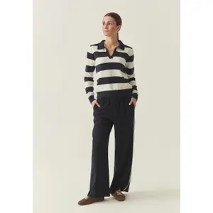 Pantaloni a gamba larga donna Tatuum Sandro Stripe image-4