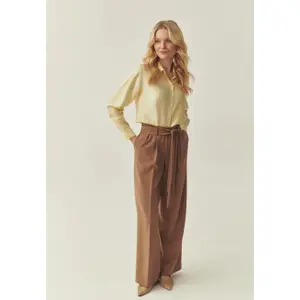 Women's Woven Trousers with Elastic Waist Tatuum Zorte image-2