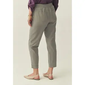 Pantaloni in viscosa e lyocell donna Tatuum Sudikaria image-3