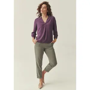 Pantaloni in viscosa e lyocell donna Tatuum Sudikaria image-2