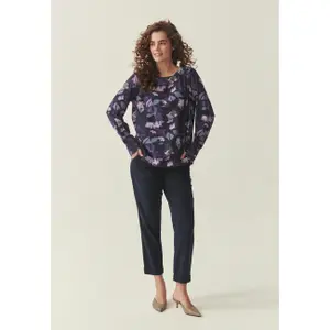 Pantaloni in viscosa e lyocell donna Tatuum Sudikaria image-1