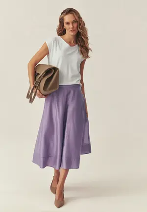 Maglietta in maglia con viscosa donna Tatuum Kanda image-1