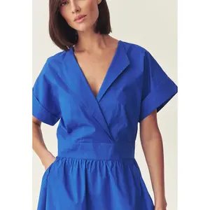 Women's Long Cotton Dress Tatuum Naja image-4