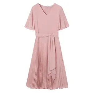 Pleated dress for women Tatuum Pleata image-0
