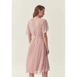 Pleated dress for women Tatuum Pleata image-3