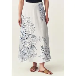 Women's linen skirt Tatuum Tosita image-1