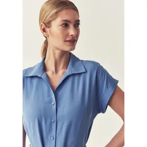 Women's linen shirt dress Tatuum Sirena image-4