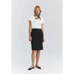 Linen Skirt with Belt Women Tatuum Soforita image-2