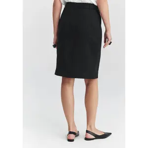 Linen Skirt with Belt Women Tatuum Soforita image-3