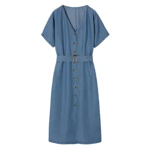 Women’s lyocell shirt dress Tatuum Loria