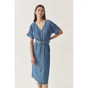 Women’s lyocell shirt dress Tatuum Loria image-1