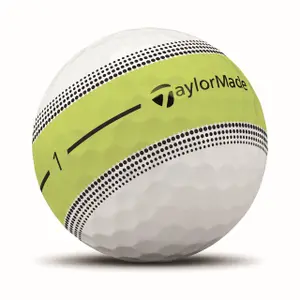 Golf balls Taylormade TM26 Tour Response Stripe Jaune image-0