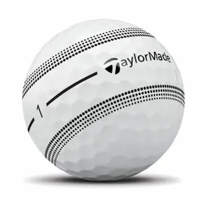 Golfbälle Taylormade TM26 Tour Response Stripe Clear